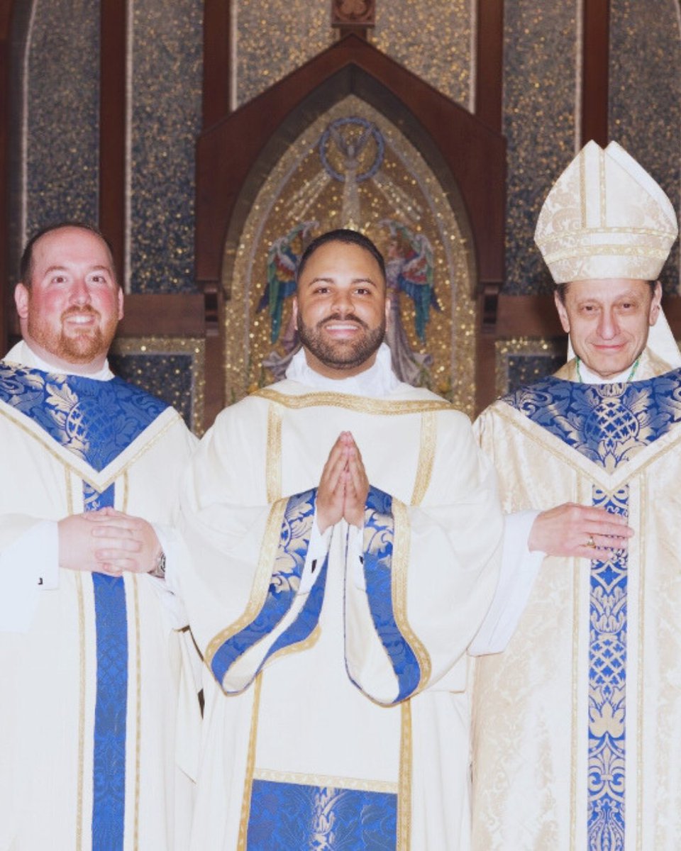 Congratulations to newly ordained Deacon Juan Colon! Please continue to pray for him and all our seminarians as they continue their formation!