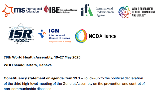 ICN (@icnurses) on Twitter photo ICN joined other leading #health organizations in a joint statement delivered at <a href="/WHO/">World Health Organization (WHO)</a>'s #WHA78 under Agenda Item 13.1 on the prevention and control of non-communicable #diseases. Read the full statement here➡️ bit.ly/4mwy8lG ICN joined other leading #health organizations in a joint statement delivered at <a href="/WHO/">World Health Organization (WHO)</a>'s #WHA78 under Agenda Item 13.1 on the prevention and control of non-communicable #diseases. Read the full statement here➡️ bit.ly/4mwy8lG