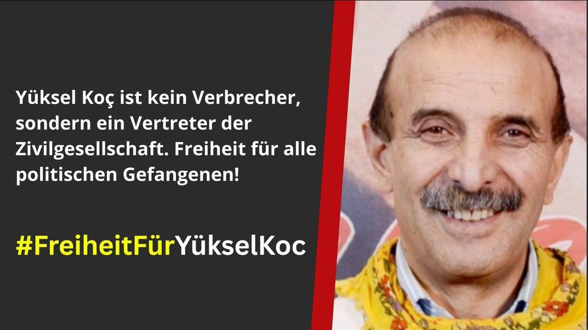 denge_gare's tweet photo. Das PKK-Verbot von 1993 darf kein Vorwand mehr für Repression sein! Die Zeiten haben sich geändert, die Politik muss es auch!
#FreiheitFürYükselKoc https://t.co/q51QuXmRKa