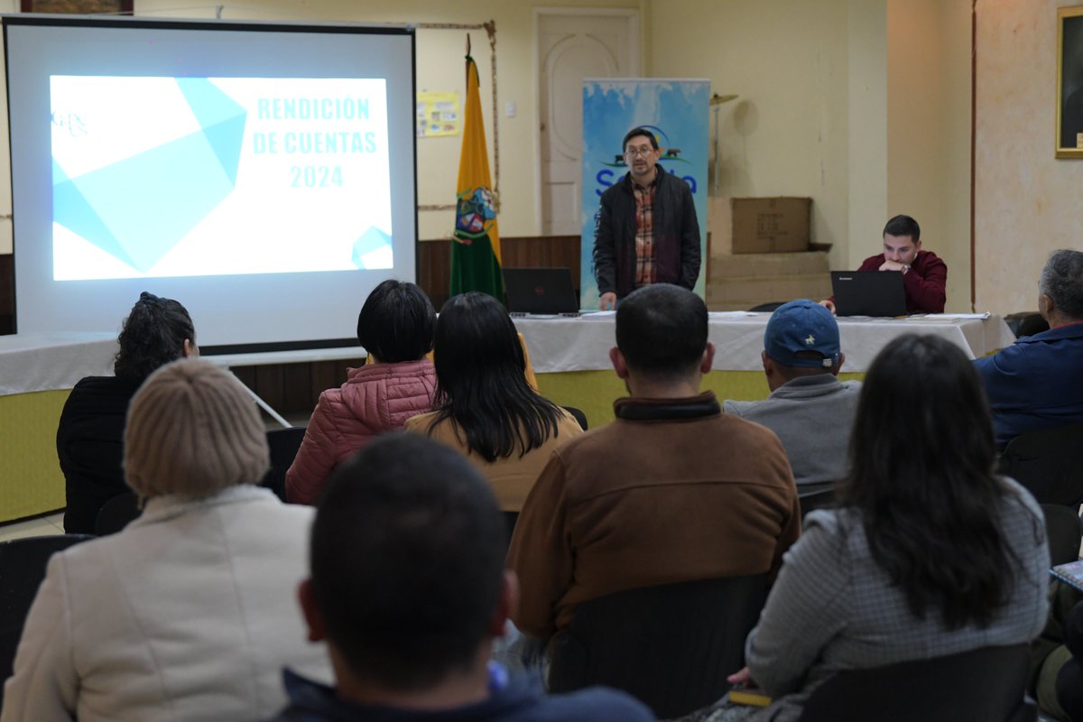 𝗙𝗮𝘀𝗲 𝟭: 𝗣𝗹𝗮𝗻𝗶𝗳𝗶𝗰𝗮𝗰𝗶𝗼́𝗻 𝘆 𝗙𝗮𝗰𝗶𝗹𝗶𝘁𝗮𝗰𝗶𝗼́𝗻 𝗱𝗲𝗹 𝗣𝗿𝗼𝗰𝗲𝘀𝗼 𝗱𝗲 𝗥𝗲𝗻𝗱𝗶𝗰𝗶𝗼́𝗻 𝗱𝗲 𝗖𝘂𝗲𝗻𝘁𝗮𝘀 𝟮𝟬𝟮𝟰, presentación de los ejes del proceso y la conformación de equipos de trabajo mixtos con la ciudadanía y técnicos del GAD.