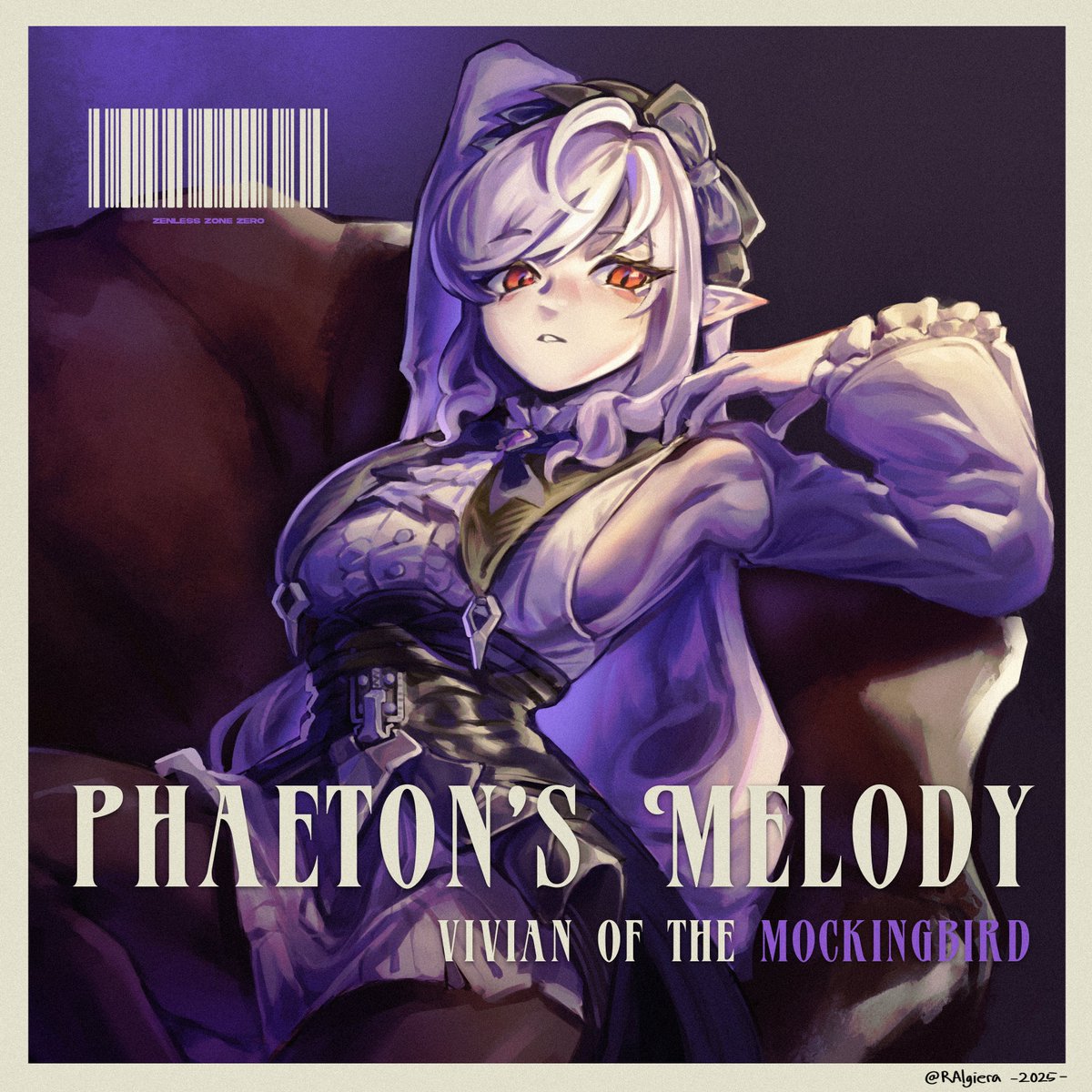 Vivian vinyl styled illustration
#ZenlessZoneZeroFanart #vivianzzz