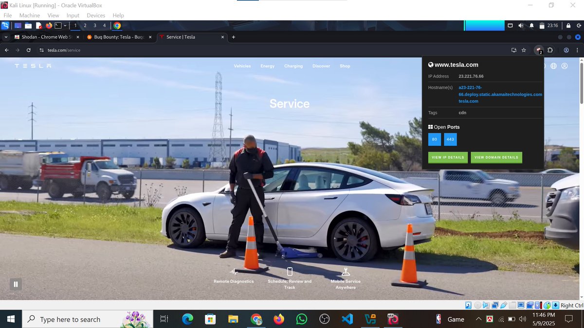 AnisurR378's tweet image. Task for #Class14

Name - Anisur Rahman
Task 14 is complete.

Topic: Subdomain Enumeration
Tool Used: Shodan Extension, virustotal, subfinder

Mentor: @SakibZisan 
Founder of @Bytecapsule

#Bytecapsule #Mission2025 #Task14 #EthicalHacking