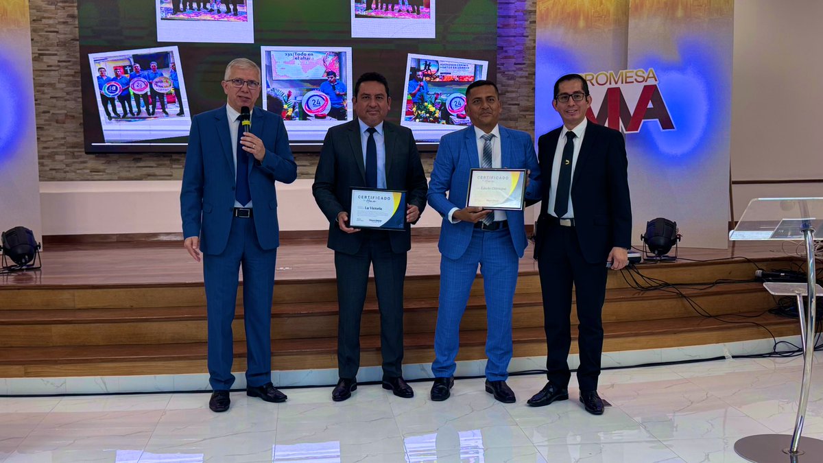 AdventistasUPS's tweet photo. 🔴#AHORA| Mayordomía mostró frentes de trabajo basados en espiritualidad, fidelidad y salud. Destacó buenas prácticas de Mayordomía. Informó: “Semana de Visitación” (21 al 28 de junio); con el libro “Embajadores del Reino” se realizará seminario (21 días).

#JuntaPlenariaUPS https://t.co/8HqUUKsPjo
