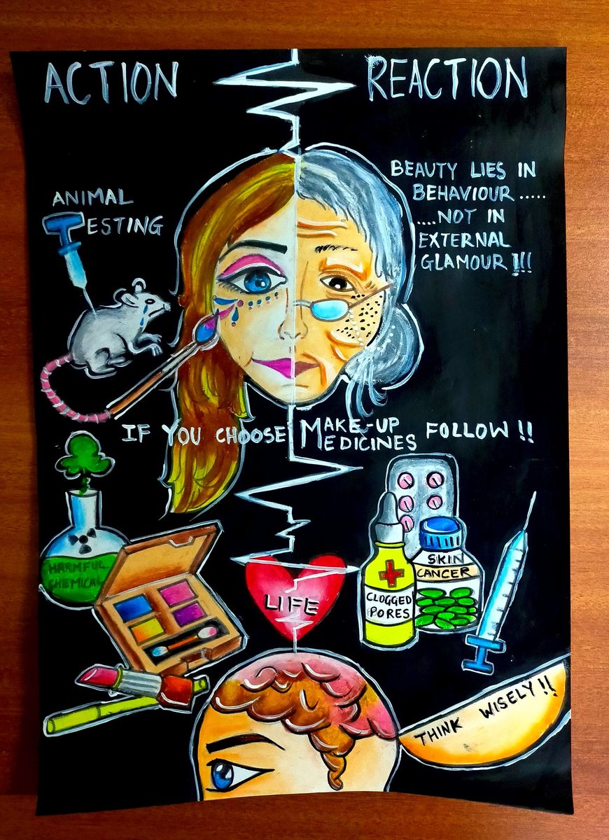 Consumers India (@consumersindia) on Twitter photo This meaningful Poster has been made by Janhavi Hemraj Bhati, B Sc Comp Sc-Hons-DU ā a prize winning entry from our Inter-College Contest on āSay āNOā to Cosmeticsā. #jagograhakjago #consumersindia #drjayashreeguptablog #health #satark #du #cosmetics
drjayashreegupta.blogspot.com/2023/04/say-no⦠This meaningful Poster has been made by Janhavi Hemraj Bhati, B Sc Comp Sc-Hons-DU ā a prize winning entry from our Inter-College Contest on āSay āNOā to Cosmeticsā. #jagograhakjago #consumersindia #drjayashreeguptablog #health #satark #du #cosmetics
drjayashreegupta.blogspot.com/2023/04/say-noā¦
