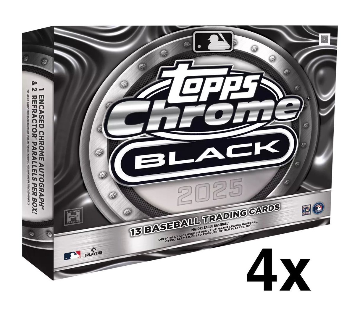 🚨NEW BREAK🚨
⚾️PYT#1072- 
4x- 25' Topps Chrome Black Hobby
4 encased autos guaranteed!
#thehobby 
<a href="/HobbyUnlimited/">Hobby Man</a> <a href="/BreakAmplify/">Card Break Amplify</a>