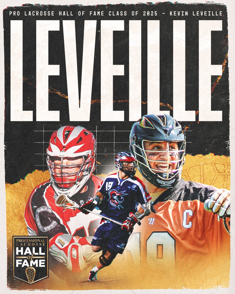 Welcome to the Pro Lacrosse Hall of Fame, Kevin Leveille. 👏

<a href="/Kevin_Leveille/">Kevin Leveille</a>