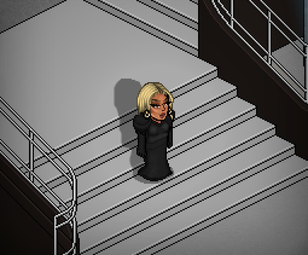 Quero agradecer ao meu querido amigo <a href="/Apollo_Romanni/">Apollo.Romanne</a> pelo excelente trabalho e por ter me presenteado com essas belíssimas imagens em pixel art. Foi uma realização de um sonho! 🖤🤍 Estou usando um look simplesmente impecável  da 
<a href="/HabFIndustry/">Fashion Industry</a> <a href="/HabFemme/">FEMME Magazine</a>  
#HFIXFEMME