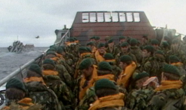 On 21 May 1982, Royal Marines of 3 Commando Brigade landed at San Carlos Bay, launching Operation Sutton to reclaim the Falkland Islands. 

Facing harsh terrain and Argentine air attacks, their courage and resolve marked a pivotal moment in the conflict. Today, we honour their