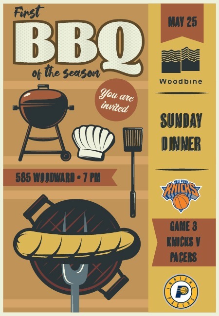 This Sunday marks the 11 year anniversary of our Sunday Dinners in Ridgewood, as well our first BBQ of the season. Please brings meats and buns and other things to grill and share. instagram.com/p/DJ7EoT8R9u4/
