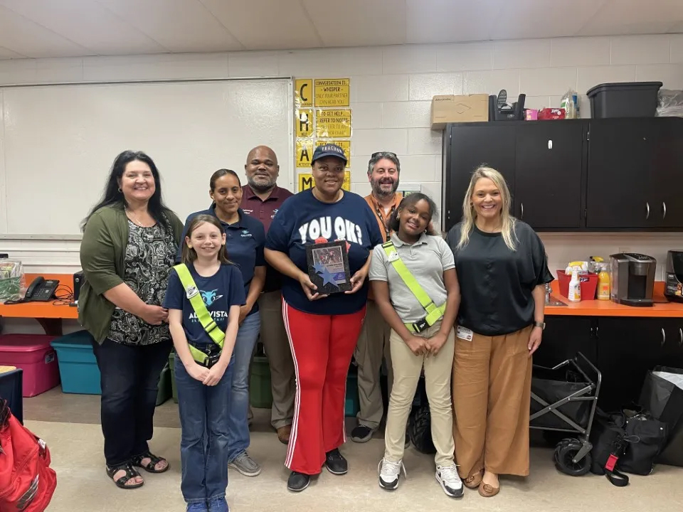 We are extremely proud and excited to announce that Ms. Teresa Williams from Alta Vista Elementary School in Haines City has been selected as the AAA School Safety Patrol Advisor of the Year for the state of Florida for the 2024-2025 school year! Additionally, she has been chosen