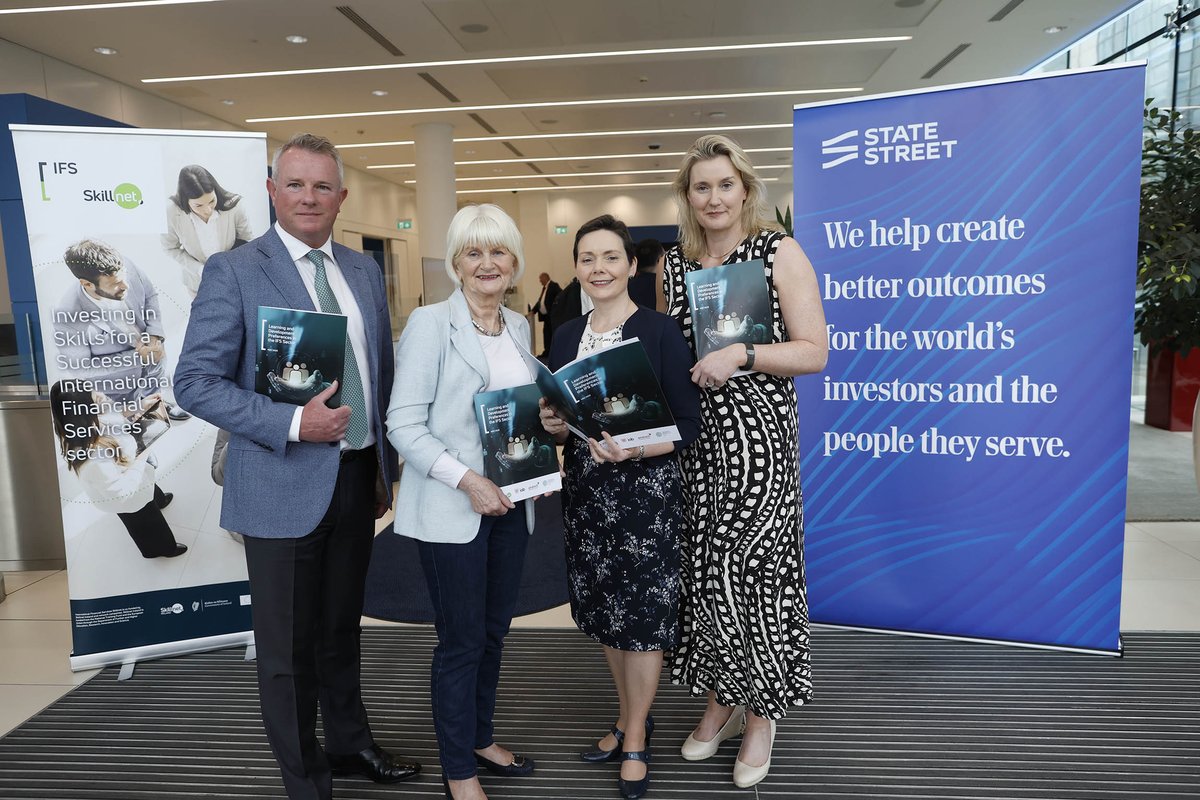 Department of Further and Higher Education (@deptoffhed) on Twitter photo Minister of State <a href="/MarianHarkin/">Marian Harkin</a> attended the launch of the <a href="/SkillnetIreland/">Skillnet Ireland</a> “Learning and Development Preferences in the IFS Sector” Report.
"The insights contained in the report can help to shape how we approach the upskilling needs of employees, and best support businesses.” Minister of State <a href="/MarianHarkin/">Marian Harkin</a> attended the launch of the <a href="/SkillnetIreland/">Skillnet Ireland</a> “Learning and Development Preferences in the IFS Sector” Report.
"The insights contained in the report can help to shape how we approach the upskilling needs of employees, and best support businesses.”