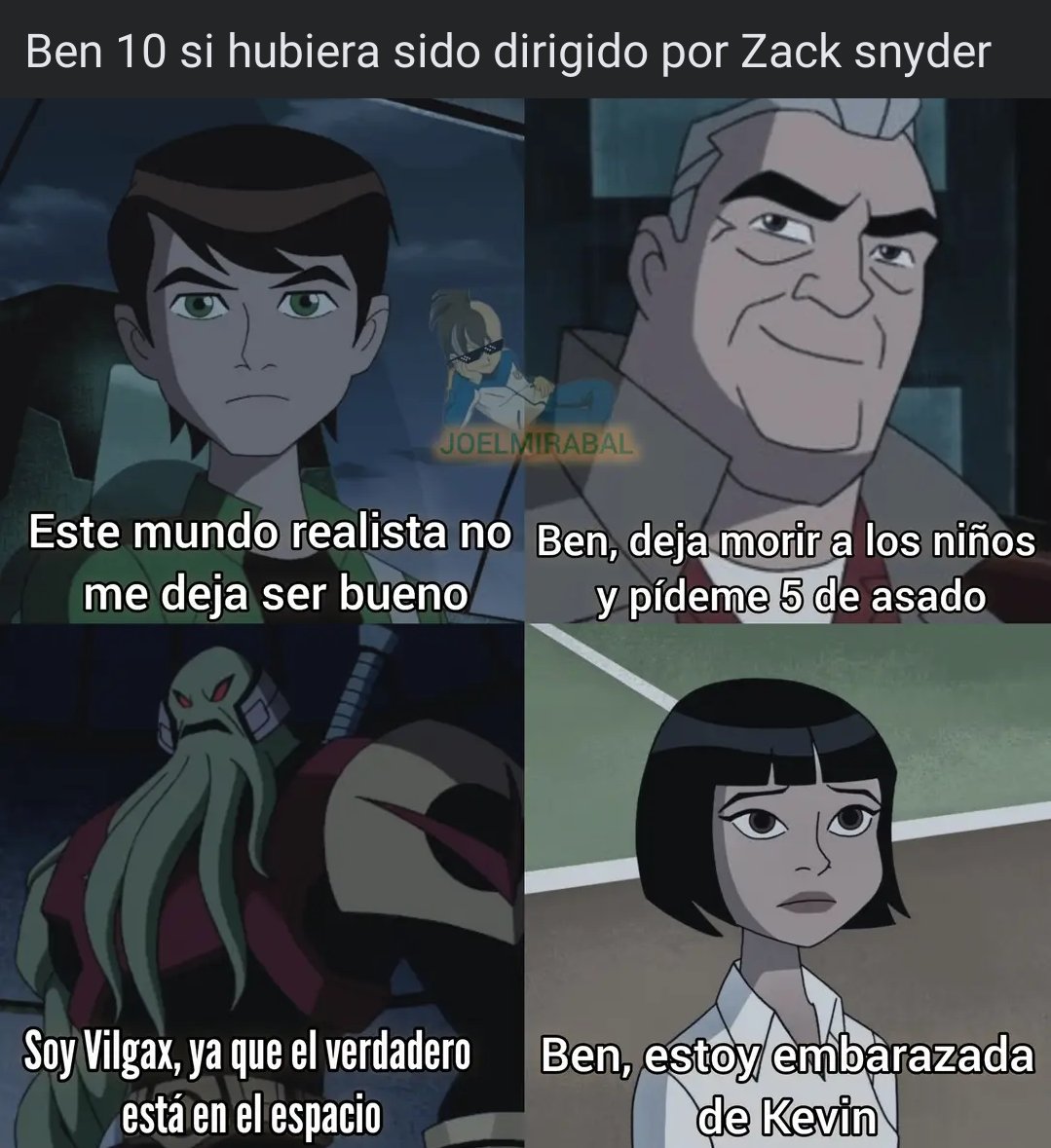 ESTOOOO ES BEN 10, no como ben 10 omniwoke, y su inclusión forzada 
#ben10