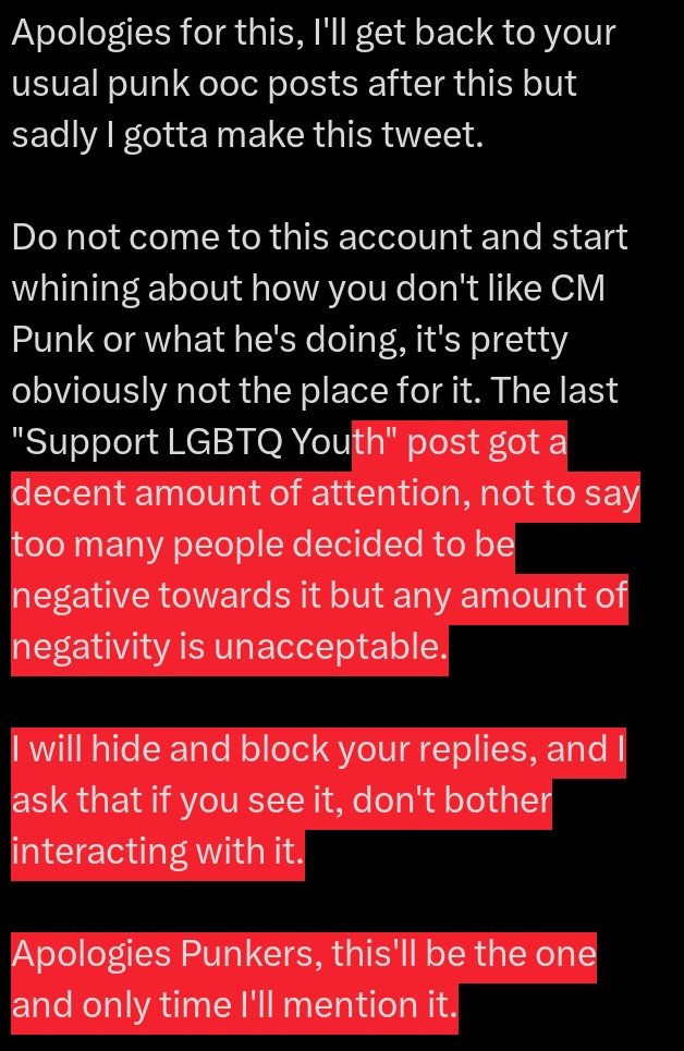 out of context cm punk tweet media