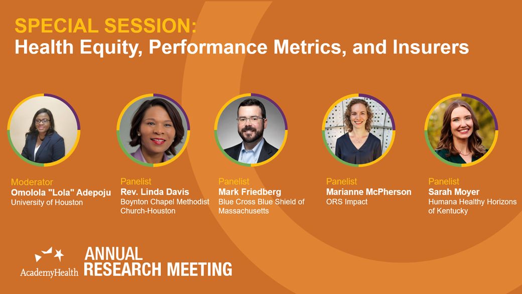 #ARM25 is just around the corner.

How do we measure progress in health equity—and who’s accountable?
Join us at #ARM25 for "Health Equity, Performance Metrics, and Insurers" on aligning payers, providers, and policy with equity goals.
🔗 buff.ly/G9jprlj