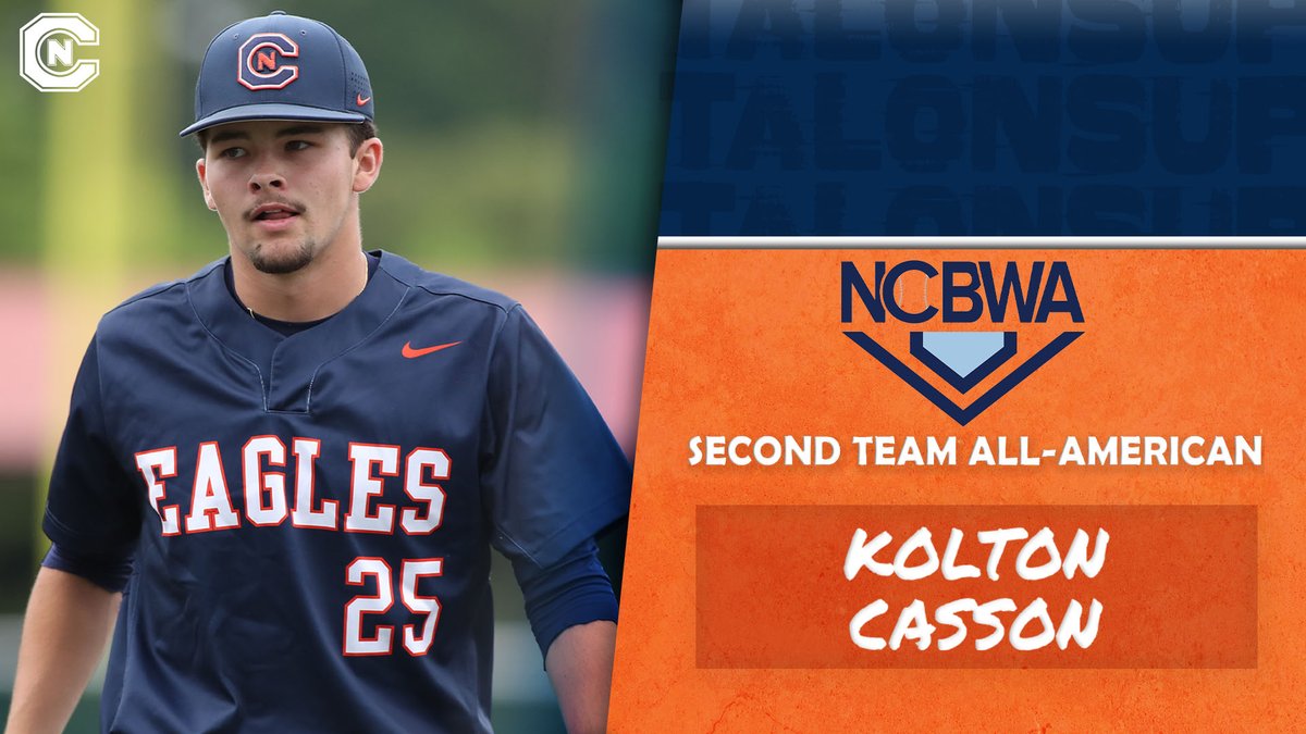 Carson-Newman Athletics (@cn_eagles) on Twitter photo πππ ππ πππ πΉππ€π₯βΌοΈβΌοΈ
<a href="/koltoncasson11/">Kolton Casson</a> becomes just the 8β£th All-American in <a href="/CNBaseball/">Carson-Newman Baseball</a>'s NCAA era
π° cneagles.com/x/pkvll
<a href="/CNBaseball/">Carson-Newman Baseball</a> x #TalonsUp x <a href="/NCBWA/">NCBWA</a> πππ ππ πππ πΉππ€π₯βΌοΈβΌοΈ
<a href="/koltoncasson11/">Kolton Casson</a> becomes just the 8β£th All-American in <a href="/CNBaseball/">Carson-Newman Baseball</a>'s NCAA era
π° cneagles.com/x/pkvll
<a href="/CNBaseball/">Carson-Newman Baseball</a> x #TalonsUp x <a href="/NCBWA/">NCBWA</a>