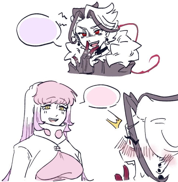 scippy2's tweet image. 你好，我要看她俩这样相处
不知道加什么对话，就直接空着让看客自由发挥吧
#alienstage #에이스테 #ALNST