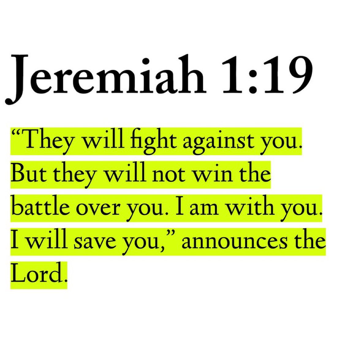The enemy will confront you, but they will not overcome you… Never forget, He is with you always. 🙏