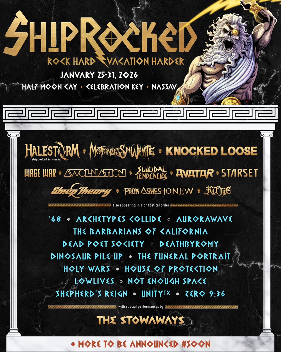 .@SHIPROCKED 2026 | JAN 25-31

TICKETS AT WAGEWARBAND.COM