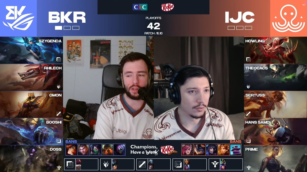 On oublie la game 1 et on y retourne !

#IJCWIN 🐙