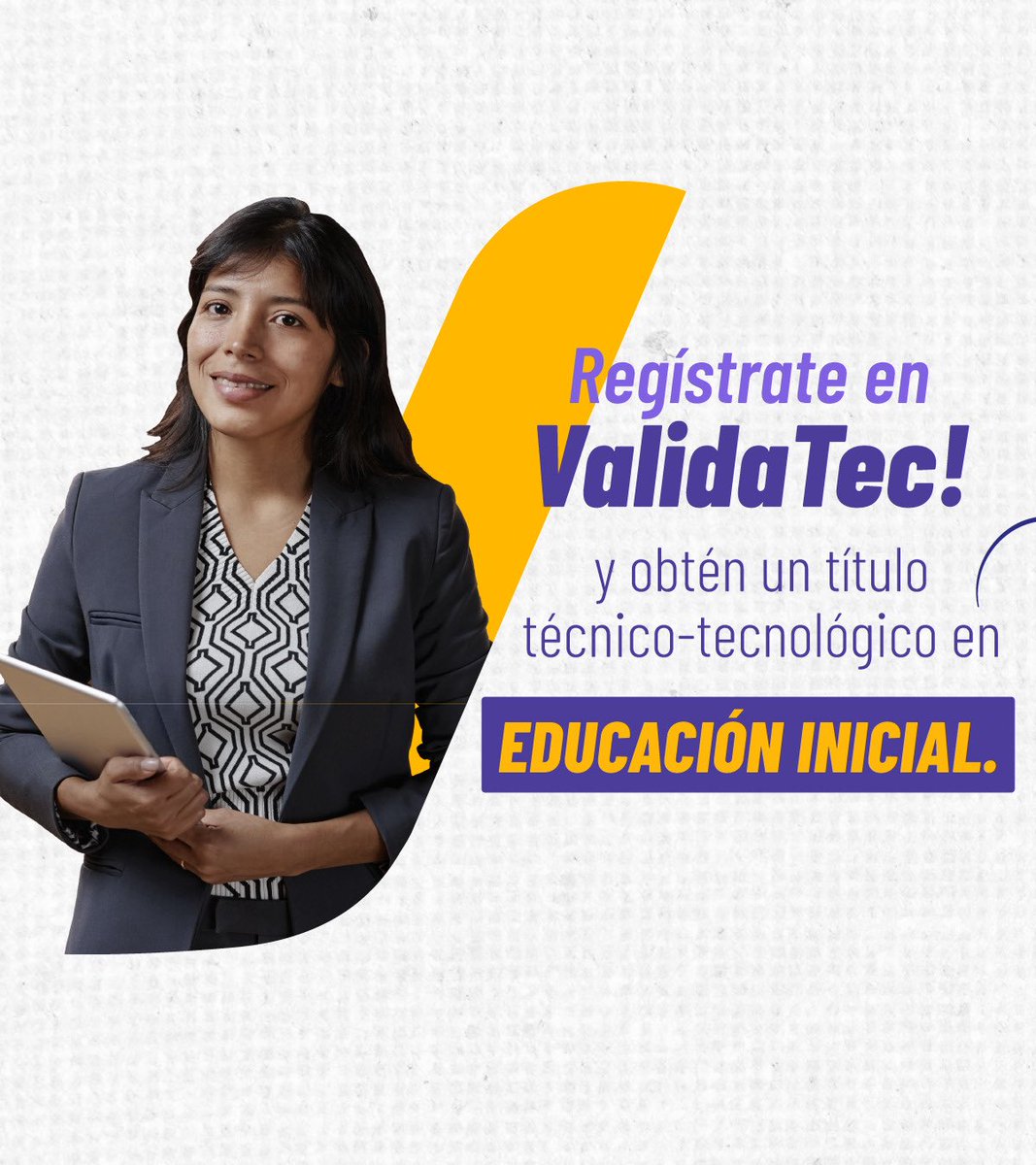 Educacion_Ec's tweet photo. 🎓 475 docentes bachilleres del Magisterio Fiscal Ecuatoriano podrán acceder a un título técnico-tecnológico gracias a #ValidaTec.

🏫 Conoce los institutos participantes y postula del 19 de mayo al 30 de junio.

📌 Más info en 👉 https://t.co/XIC9VMZyhP

#ElNuevoEcuador https://t.co/uLEuDJPICb