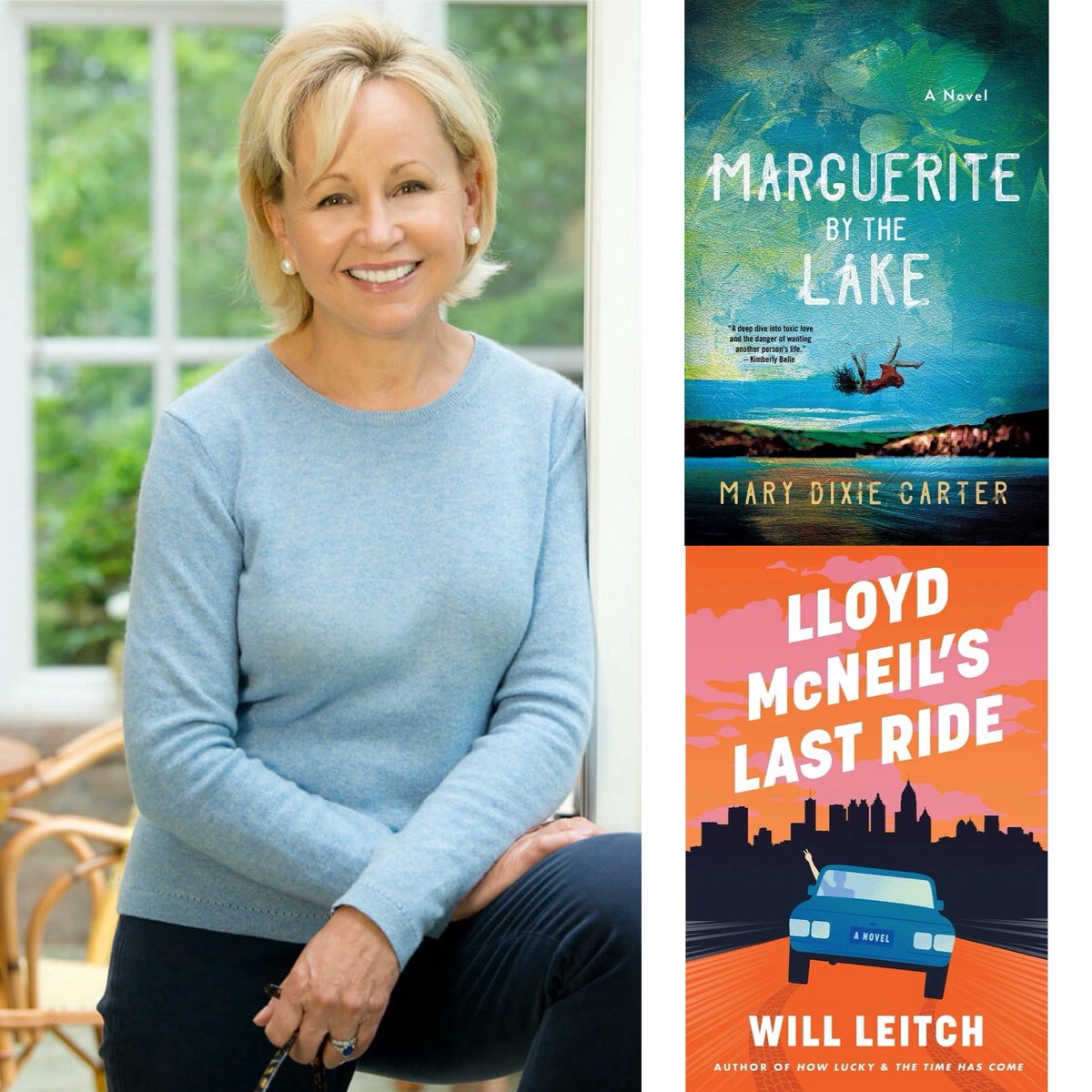 Deborah Goodrich Royce (@royce_deborah) on Twitter photo Memorial Day Weekend is upon us & a long holiday weekend brings extra time to dive into a great new book. Here are two perfect titles I recommend to start your summer with: Marguerite by the Lake &
Lloyd McNeil’s Last Ride
Happy Pub Week <a href="/MaryDixieCarter/">Mary Dixie Carter</a> & <a href="/williamfleitch/">Will Leitch</a>! Memorial Day Weekend is upon us & a long holiday weekend brings extra time to dive into a great new book. Here are two perfect titles I recommend to start your summer with: Marguerite by the Lake &
Lloyd McNeil’s Last Ride
Happy Pub Week <a href="/MaryDixieCarter/">Mary Dixie Carter</a> & <a href="/williamfleitch/">Will Leitch</a>!