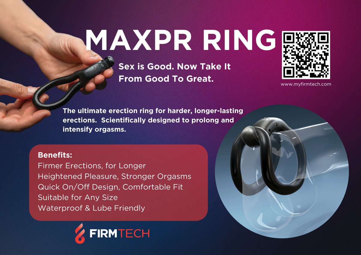 Explore the latest in sexual health! Discover how FirmTech stacks up in enhancing your experience. #Dive into the future of sexual wellness! Discover how the Maximum Performance Ring (MaxPR) can elevate your experience beyond traditional methods. #SexualHealth #Innovation#ED