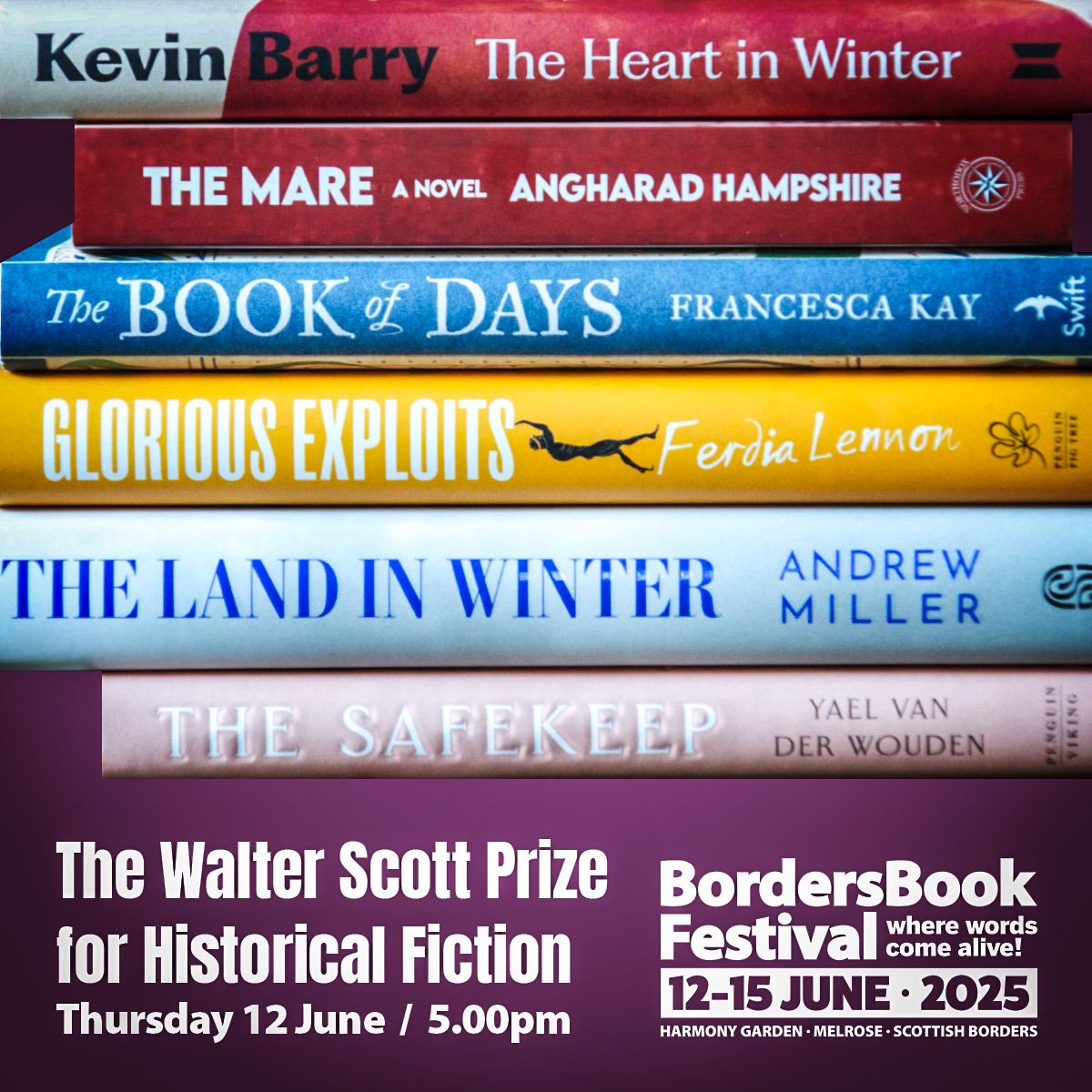 JohnMontDesign's tweet image. THE WALTER SCOTT PRIZE FOR HISTORICAL FICTION
Celebrate this year’s stellar shortlist with readings and discussion from six outstanding authors at the forefront of historical fiction.
TICKETS: tikt.link/waltersc