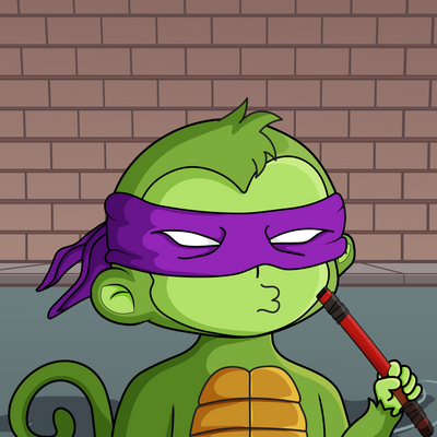 HappyAUTclub's tweet photo. ❤💜🧡🖤💛🤍💚🤎💙💖
In most versions, the Teenage Mutant Ninja Turtles are created when four baby turtles are exposed to radioactive ooze, transforming them into humanoids.
They fight evil in New York City, where they reside in the sewers. 
Donatello
uses his intellect to invent gadgets and vehicles; he wears a purple mask and uses a bo staff.💜
#NFTCommunity #TrustTheProcess #AutismAcceptance #AutismAwareness #AutismNFT
Join our cause here https://t.co/Ie9hmtYp0z