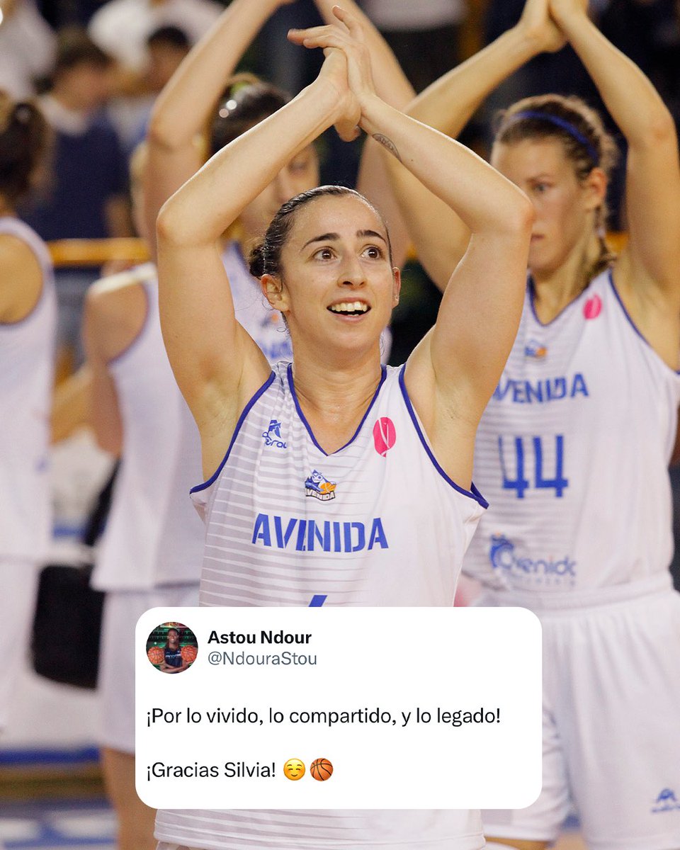 [To <a href="/sdominguez6/">Silvia Dominguez</a>, from all of us]: 

𝒢𝓇𝒶𝒸𝒾𝒶𝓈 💙 

#EuroLeagueWomen