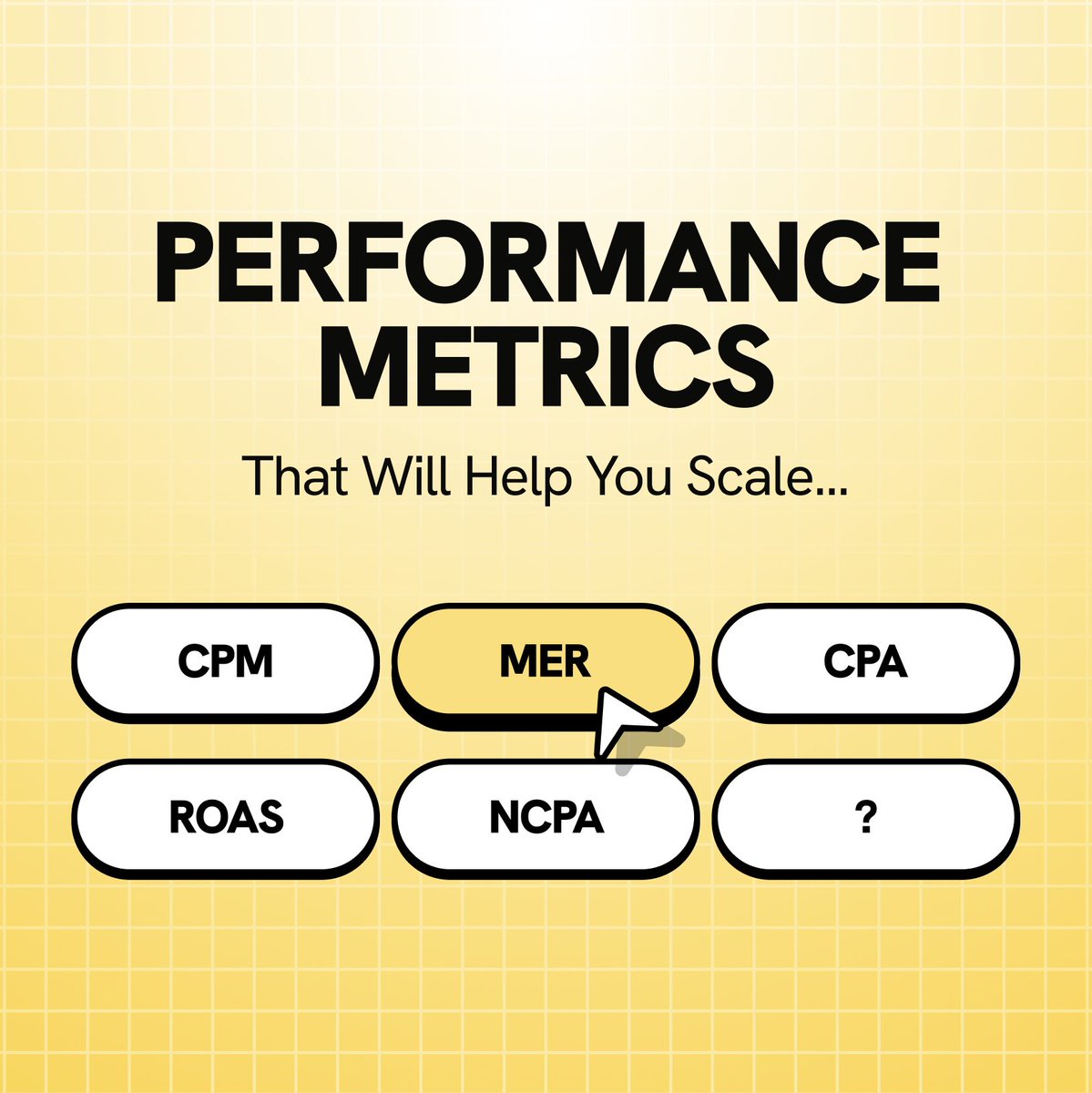 Scaling without the right metrics = scaling blind.

I’m giving away our full performance blueprint:
✅ Blended ROAS + CPA tracking
✅ Cross-channel analysis
✅ Smart scaling strategies
✅ Fast diagnostics

Want it?
RT &amp; Comment “METRICS” &amp; I’ll DM you the guide.