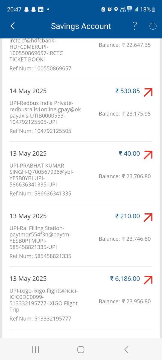 Imran324_'s tweet photo. I booked a flight from Varanas to Mumbai but the booking was failed and money has been deducted from my account. Its been more than 7 days and the money is not refunded to me. @ixigo @aajtak @ndtvindia @ZeeNews 

Booking Id: IF25051389706590
Reference Number: 513332195777 https://t.co/y3YTTMikol