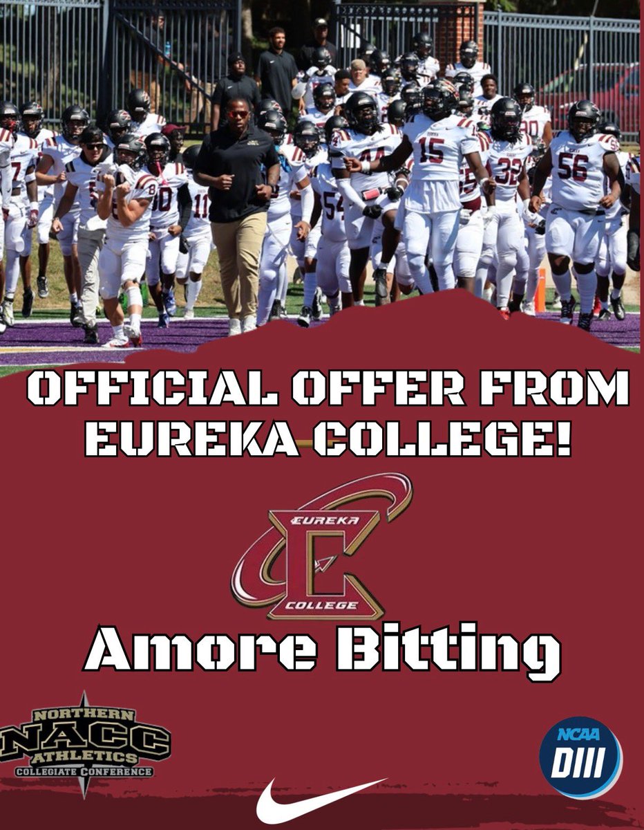 Amore bitting 3⭐️ DB (@amore_d3) on Twitter photo After a good conversation with <a href="/coachHoggard/">Jon Hoggard</a> im proud to say I have received another offer from Eureka college!!
@coachthourogood
@dionjordan96
@coachhoggard
<a href="/starks94/">Coach Starks</a> After a good conversation with <a href="/coachHoggard/">Jon Hoggard</a> im proud to say I have received another offer from Eureka college!!
@coachthourogood
@dionjordan96
@coachhoggard
<a href="/starks94/">Coach Starks</a>