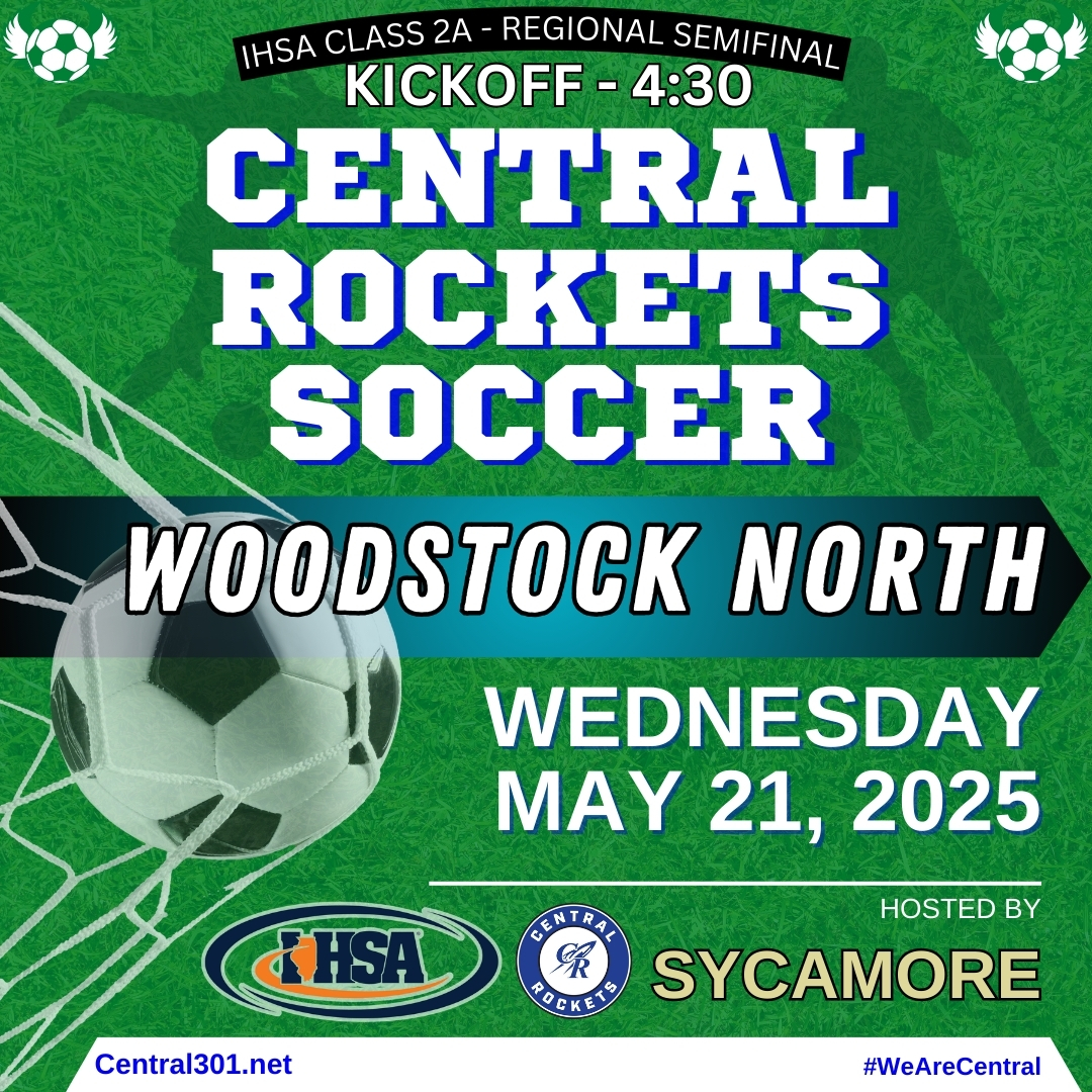Central Community Unit School District 301 (@central301) on Twitter photo LUNCHTIME LINEUP: We have a lot going on today!! @athleticsrocket
History at Rocket Hill β 1st ever <a href="/IHSA_IL/">Illinois High School Association #IHSA</a> home playoff lacrosse doubleheader! π₯
Girls soccer begins its playoff run in Sycamore β½
ποΈ ow.ly/ZM0c50VU2hA
#WeAreCentral π LUNCHTIME LINEUP: We have a lot going on today!! @athleticsrocket
History at Rocket Hill β 1st ever <a href="/IHSA_IL/">Illinois High School Association #IHSA</a> home playoff lacrosse doubleheader! π₯
Girls soccer begins its playoff run in Sycamore β½
ποΈ ow.ly/ZM0c50VU2hA
#WeAreCentral π