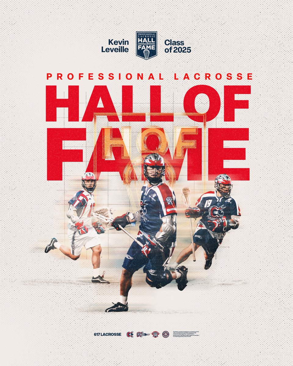 Boston Cannons (@pllcannons) on Twitter photo One of the greatest offensive finishers of all-time.
Began his career as a Cannon. Now, a member of the Professional Lacrosse Hall of Fame. π
Congratulations, <a href="/Kevin_Leveille/">Kevin Leveille</a>! One of the greatest offensive finishers of all-time.
Began his career as a Cannon. Now, a member of the Professional Lacrosse Hall of Fame. π
Congratulations, <a href="/Kevin_Leveille/">Kevin Leveille</a>!