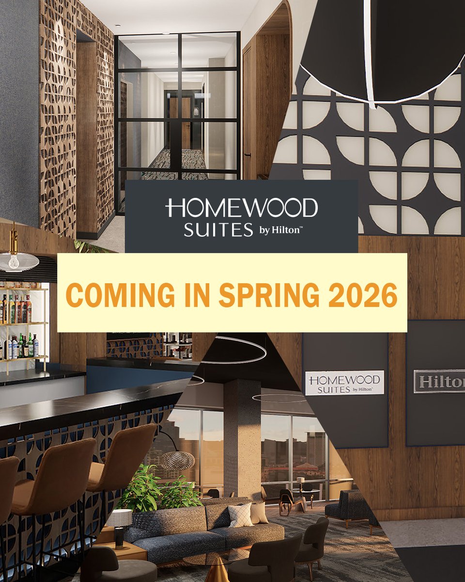 healthtechdist's tweet image. 🌟 Coming Spring 2026: Homewood Suites by Hilton at Surrey City Centre 4! 🏨✨
Occupying floors 17–25, this 132,000 sq. ft. all-suite hotel includes a 6,000 sq. ft. rooftop with a bar, BBQ, fire pit & more. 🔥🌿🍹
Welcome to the heart of Surrey, @HomewoodSuites