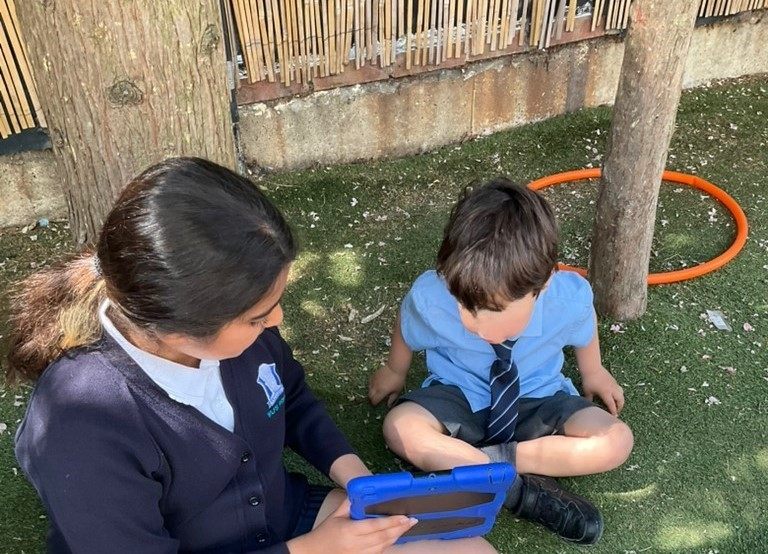 West London Free School Primary (@wlfsprimary) on Twitter photo Our new Maths Buddy system is a hit! Each week, Year 6 children team up with Reception to play <a href="/numbots/">NumBots (Rusty) 💎</a> and master number bonds to 5 and 10. It's all about learning, confidence, and friendship while learning through play! Our new Maths Buddy system is a hit! Each week, Year 6 children team up with Reception to play <a href="/numbots/">NumBots (Rusty) 💎</a> and master number bonds to 5 and 10. It's all about learning, confidence, and friendship while learning through play!