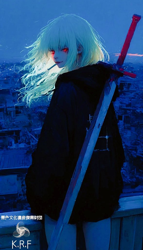 おやすみすみ✨
なんッも思い浮かばん🍀

毎日相互フォロー募集中です‼️

#AI生成 #AIイラスト #ニューワールドパンク #AIイラスト術師さんと繋がりたい #AIart #フォローした人全員フォローする #フォロバ100 #フリーアイコン #フリーイラスト #病みかわ