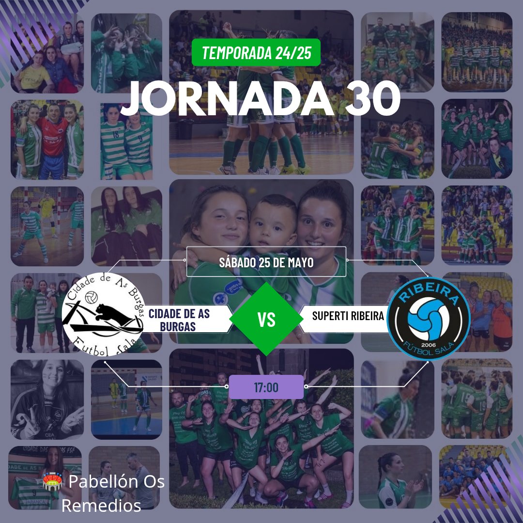 Liga ⚽🏆 
Última jornada de liga y ultimos minutos de nuestra <a href="/nahir_oliveira/">Nahir Oliveira Ramos</a> 
Este sábado a las 17:00 ponemos el punto y final a una trayectoria de 17 años 
No queda más que levantarse y aplaudir 
💚👏🏼
Nos visitarán nuestras amigas del @club_ribeirafs