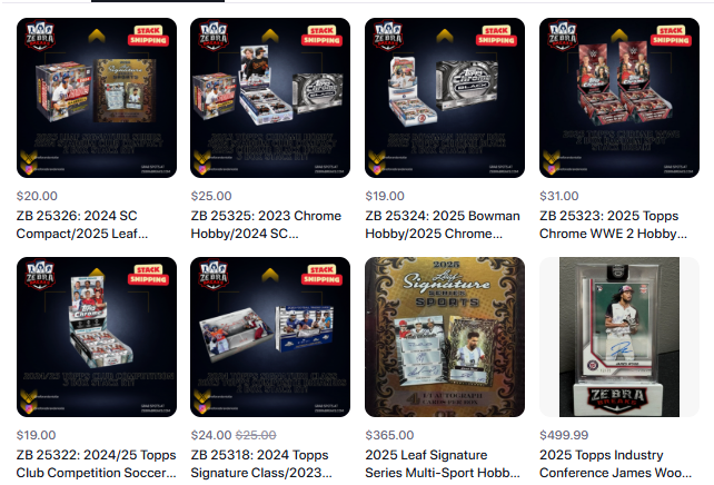 RefBrandonTolle's tweet image. Break Site is reloaded for Friday Night's Zebra Breaks!
-Baseball Mixers
-Chrome WWE RT
-24/25 Club Comp Chrome
-Signature Class FB MIxer
come join me! we are off and running!
zebrabreaks.com!
@midwestboxbreak @sports_district @HobbyRetweet_ 
#boxbreak