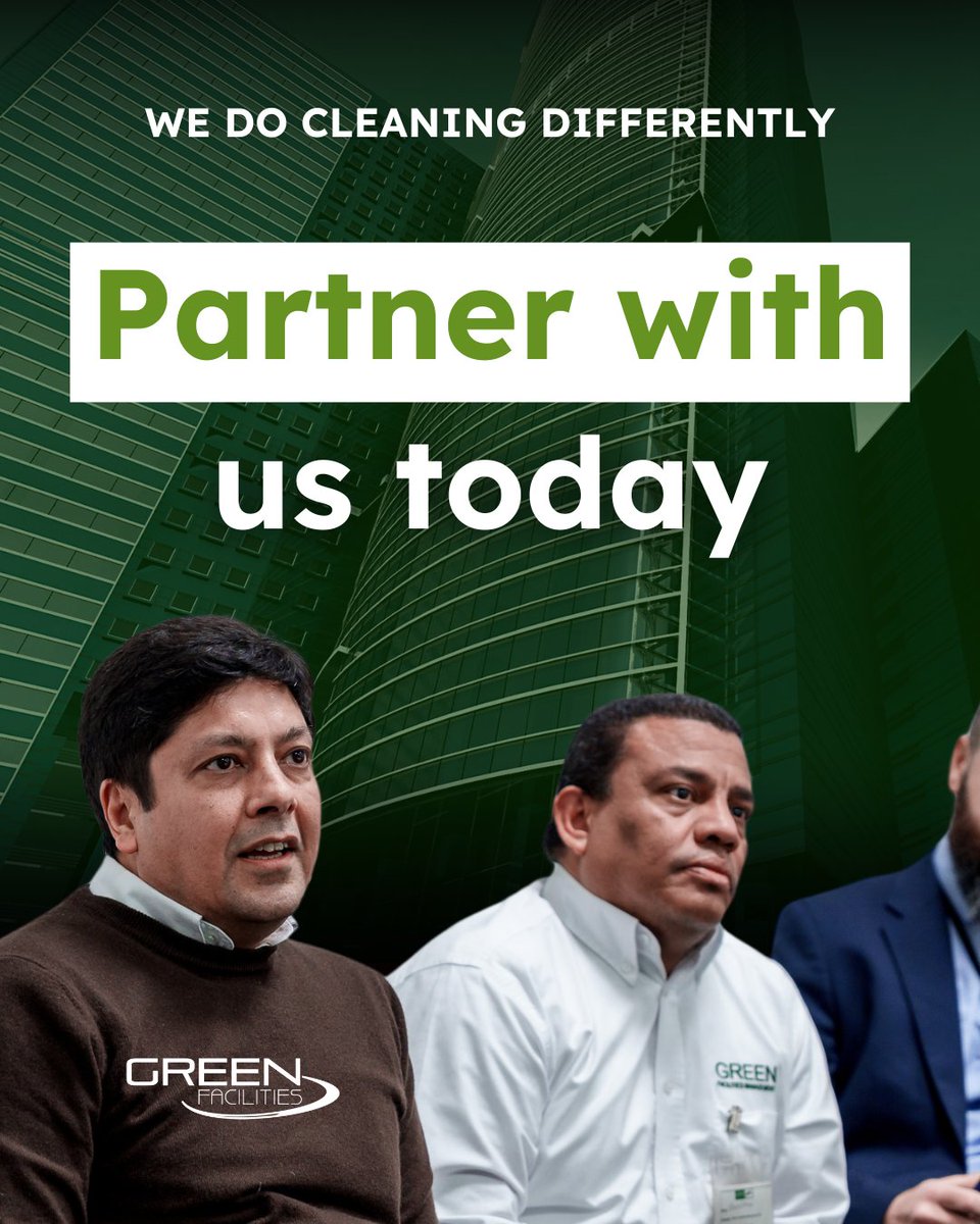 At Green Facilities, we do #cleaning differently.

✅ We pay the London Living Wage
✅ We use only eco-friendly products
✅ We tailor our services
✅ We always explore new technologies.

And we're currently taking new partnership calls. Do you want to book one in?