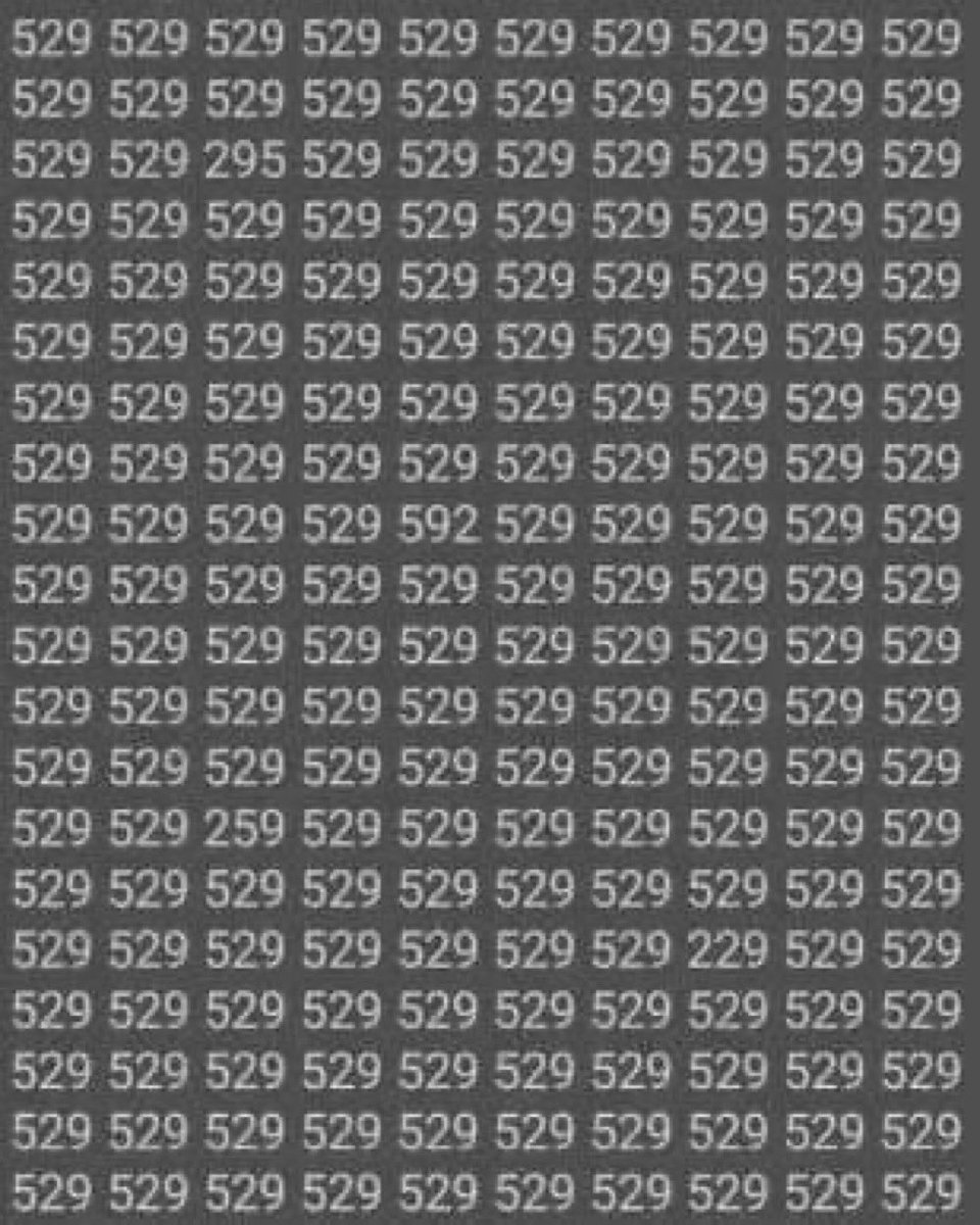 ماهو الرقم المختلف ❓ 🤔