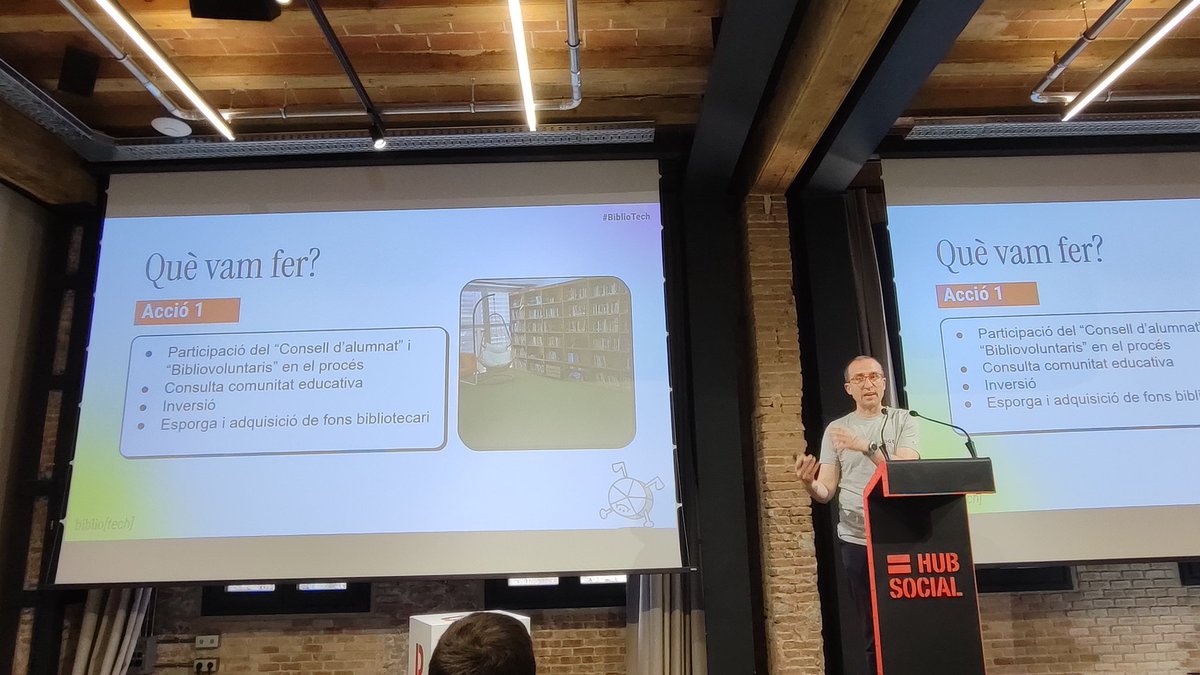 laurafrailev's tweet image. Jornada Bibliotech en @FundacioBofill #Barcelona @hubsocialbcn #bibliotech @hgardo
fundaciobofill.cat/actes/jornada-…