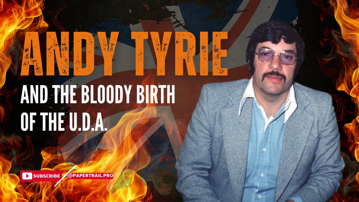 Andy Tyrie and the Bloody Birth of the UDA. Paper Trail releases previously secret British Army files from the bloodiest month of the conflict - July 1972 youtube.com/watch?v=nqjEXY…