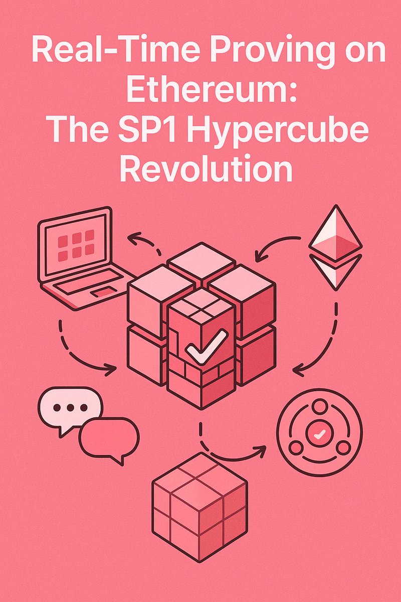 Real-Time Proving on Ethereum: The SP1 Hypercube Revolution

Imagine a world where Ethereum’s blocks are proven cryptographically in real time so fast, so secure, and so scalable that the old bottlenecks of blockchain just… disappear. That world is no longer science fiction.