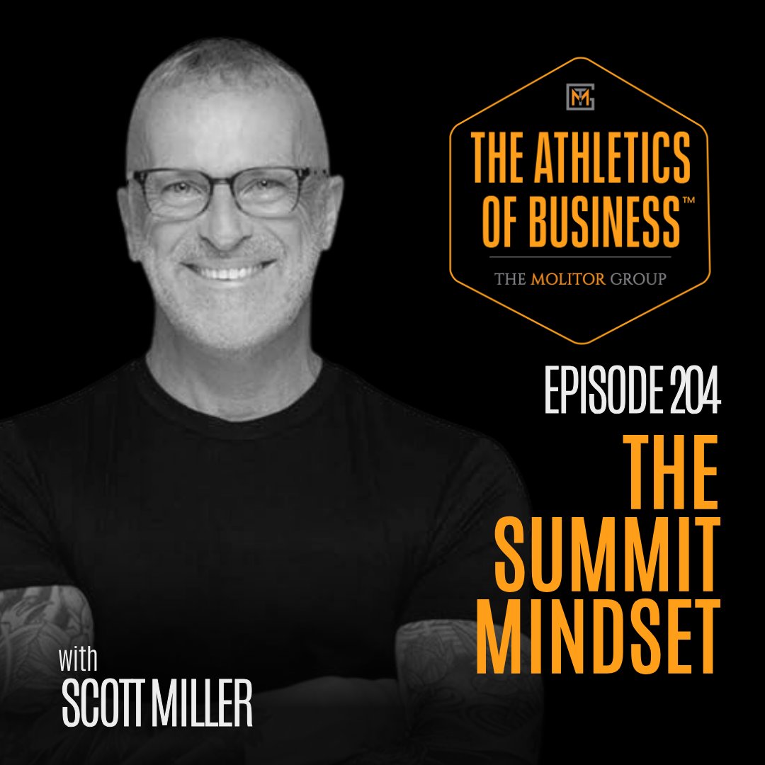In this new #AthleticsOfBusiness episode, Scott Miller shares the story behind The Summit and the four pillars that guide his life and succes.

🎧 Listen: bit.ly/TAOB204ScottMi…

#LeadershipPodcast #SummitMindset