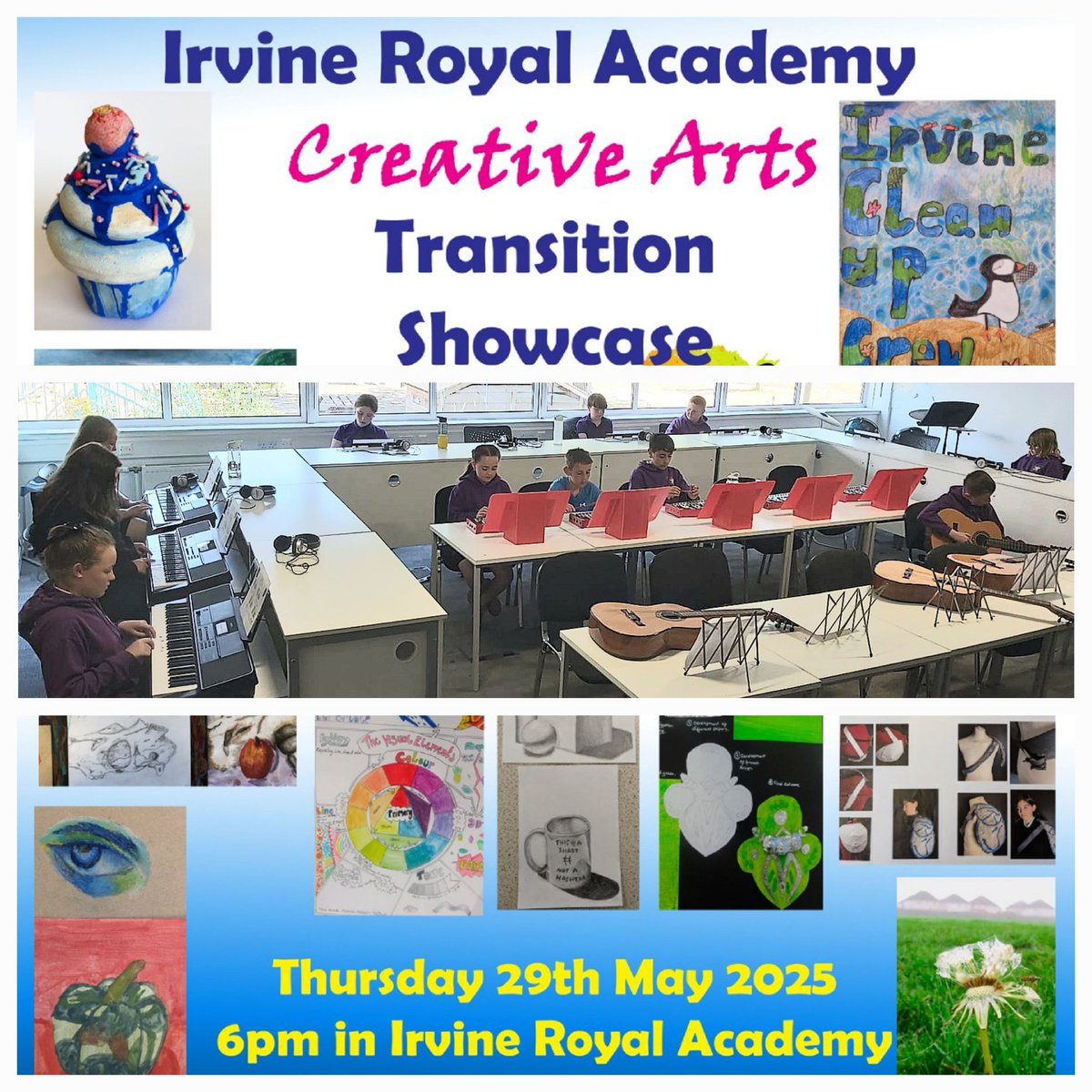 Loudoun-Montgomery PS+EYC (@loudounmontpsey) on Twitter photo πΆOur P7 young people are so excited about performing to parents at next Thur evening's <a href="/IrvineRoyalAcad/">Irvine Royal Academy</a>'s Creative Arts Transition Showcase with P7 peers from across Irvine. Today they had the <a href="/iRoyal_Creative/">Irvine Royal Creative Arts</a>'s MusicDept. to themselves to rehearse for the big event. Well doneπ πΆOur P7 young people are so excited about performing to parents at next Thur evening's <a href="/IrvineRoyalAcad/">Irvine Royal Academy</a>'s Creative Arts Transition Showcase with P7 peers from across Irvine. Today they had the <a href="/iRoyal_Creative/">Irvine Royal Creative Arts</a>'s MusicDept. to themselves to rehearse for the big event. Well doneπ
