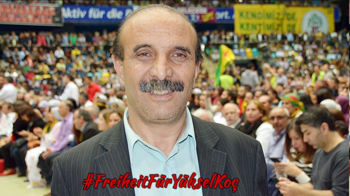 denge_gare's tweet photo. Yüksel Koç steht für Frieden, seine Festnahme steht für ein politisches Totalversagen! Sofortige Freilassung ist Pflicht!
@BMI_Bund
@bmj_bund
#FreiheitFürYükselKoç https://t.co/MuhRpaAywY