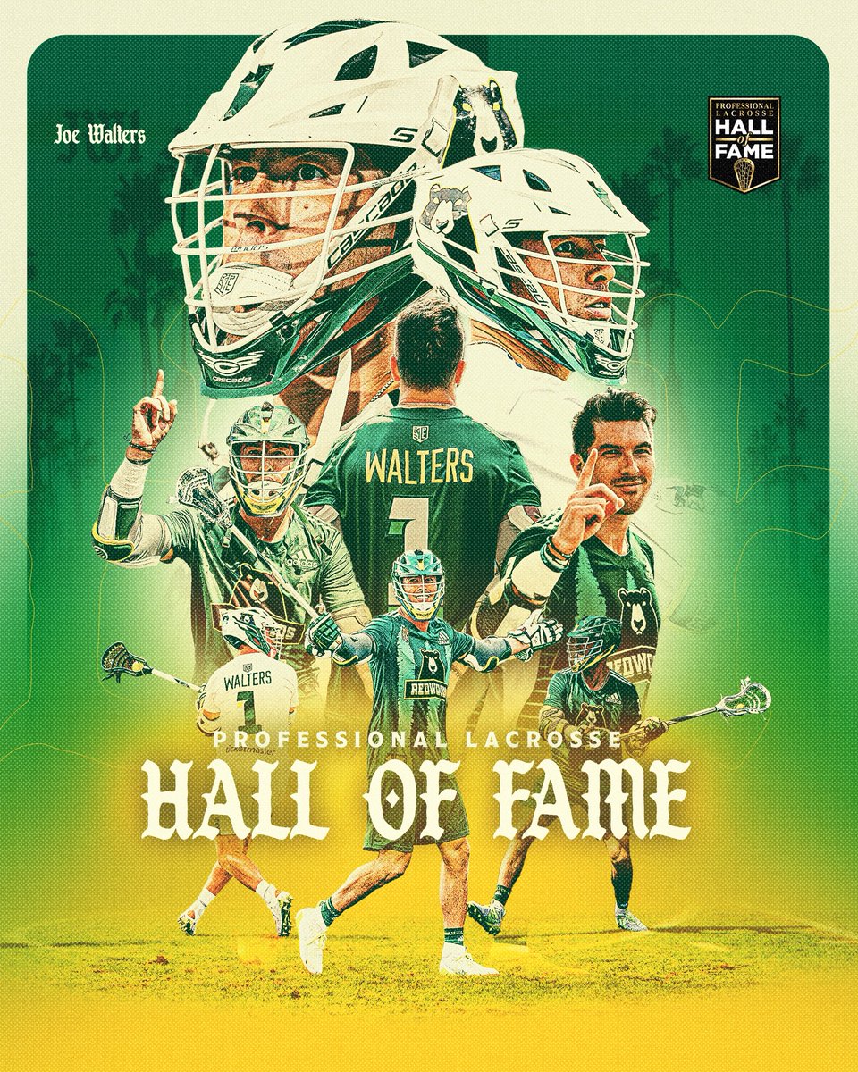 A certified all-time great. 👏🌲

Congratulations to JW1 on being named to the Professional Lacrosse Hall of Fame Class of 2025!