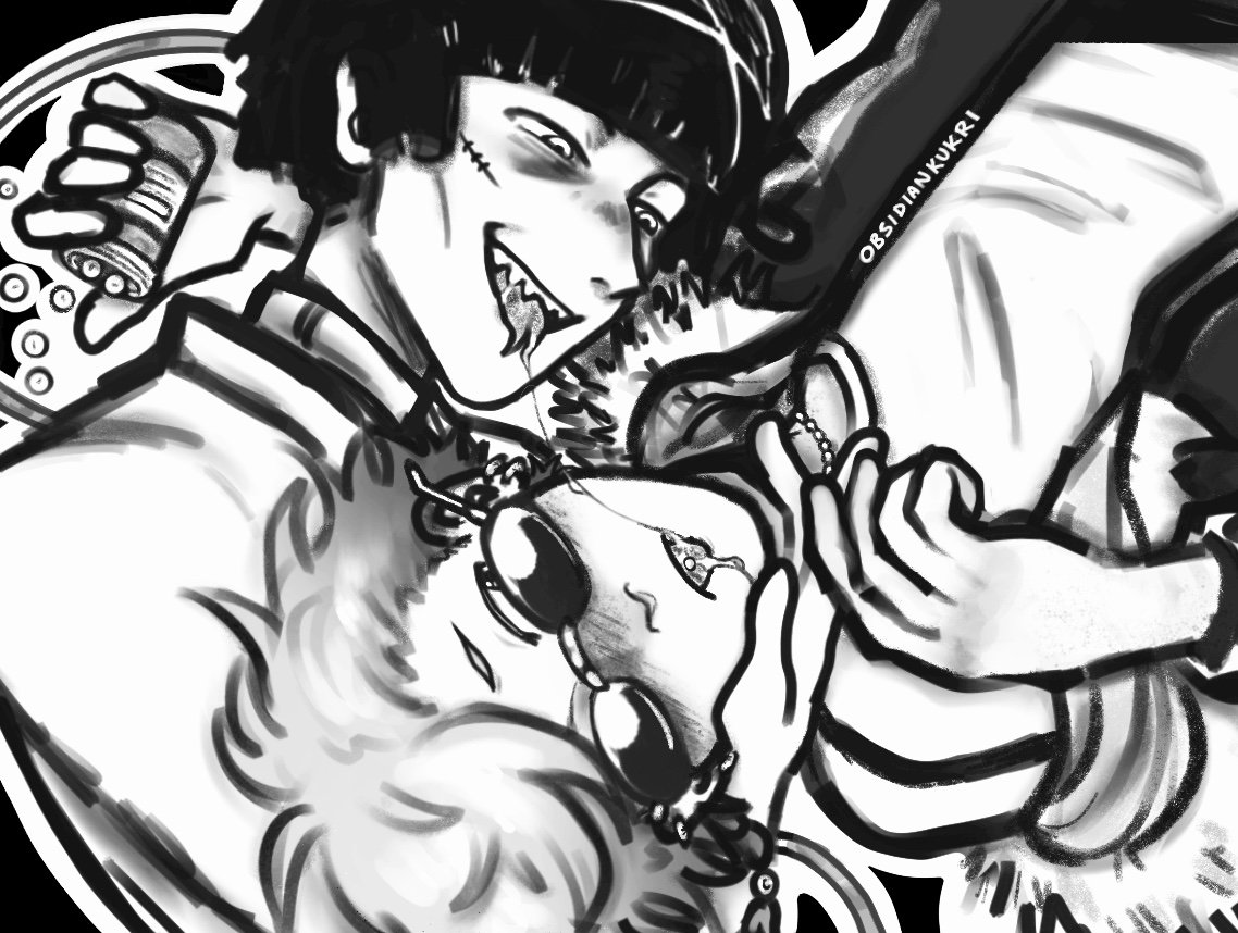 OBSIDIANKUKRI's tweet photo. — Doctor / Patient❕

#BSD #文スト #bungoustraydogs #bungostraydogs #stormbringer #albatross #doc #albadoc #doctross #theflags https://t.co/ceqhDdYQCw