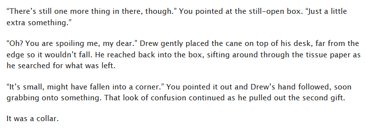 JonnoThyVase's tweet photo. tiny little story for Drew's birthday that is not proofread in any way. please enjoy.

#dislytefanart #dislytedrew https://t.co/0NosWCZYpi